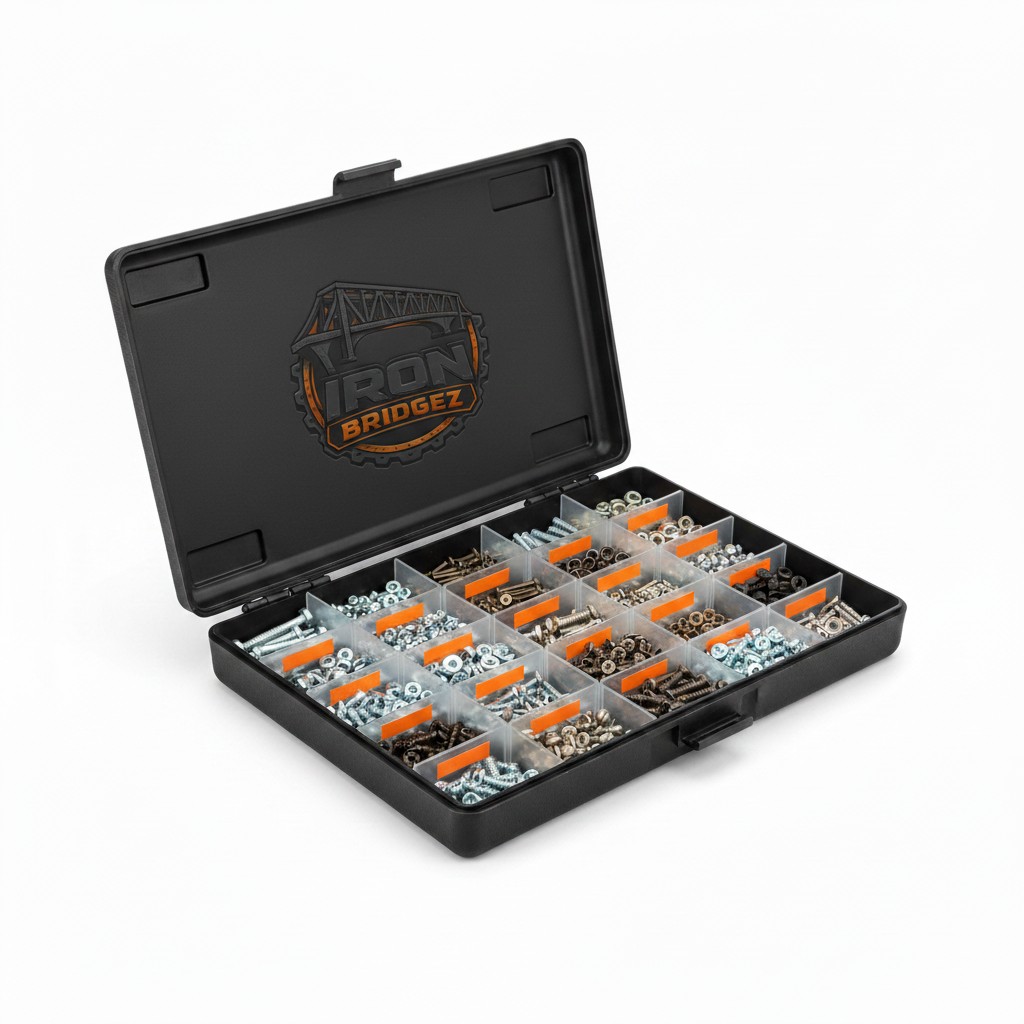 1,200-Piece Screw Assortment Kit