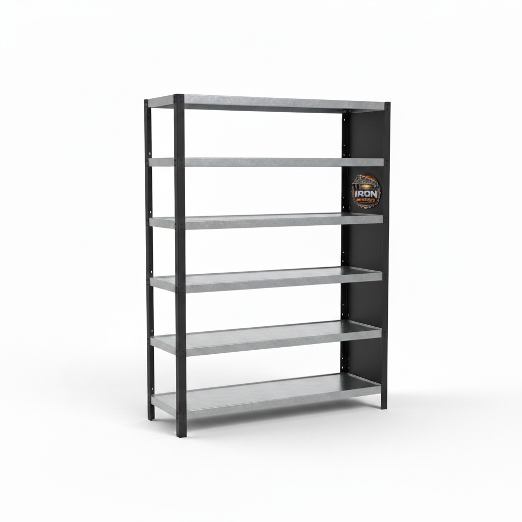 5-Tier Heavy-Duty Steel Shelving Unit